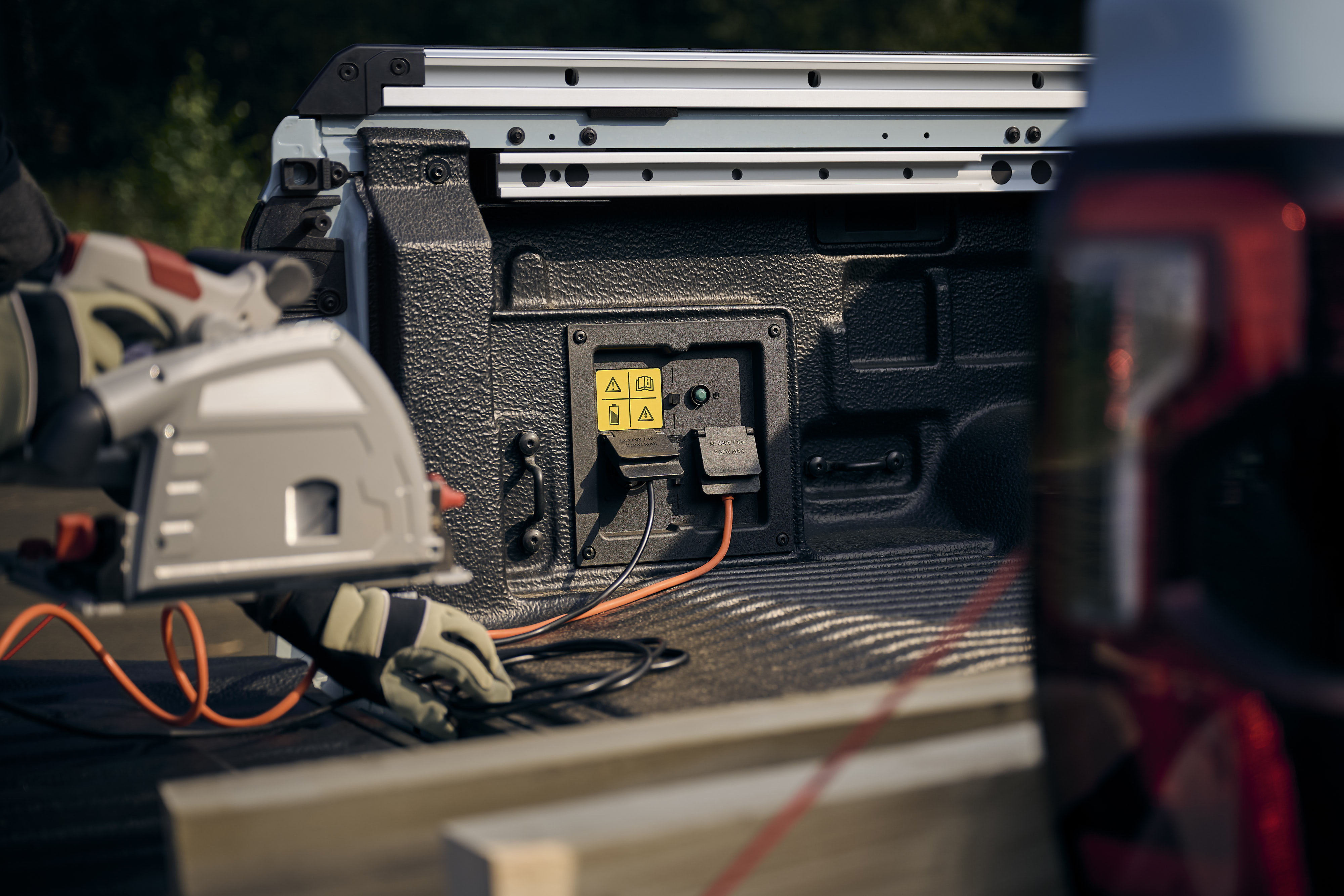 Mit dem neuen Ford Ranger PHEV ist die Funktion Pro Power Onboard nun auch für die Pick-up-Modellreihe erhältlichFoto: Ford